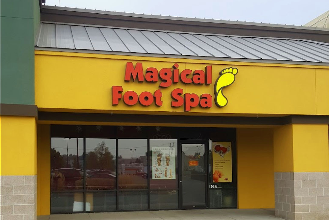 Magical Foot Spa massage treatment, slide 1